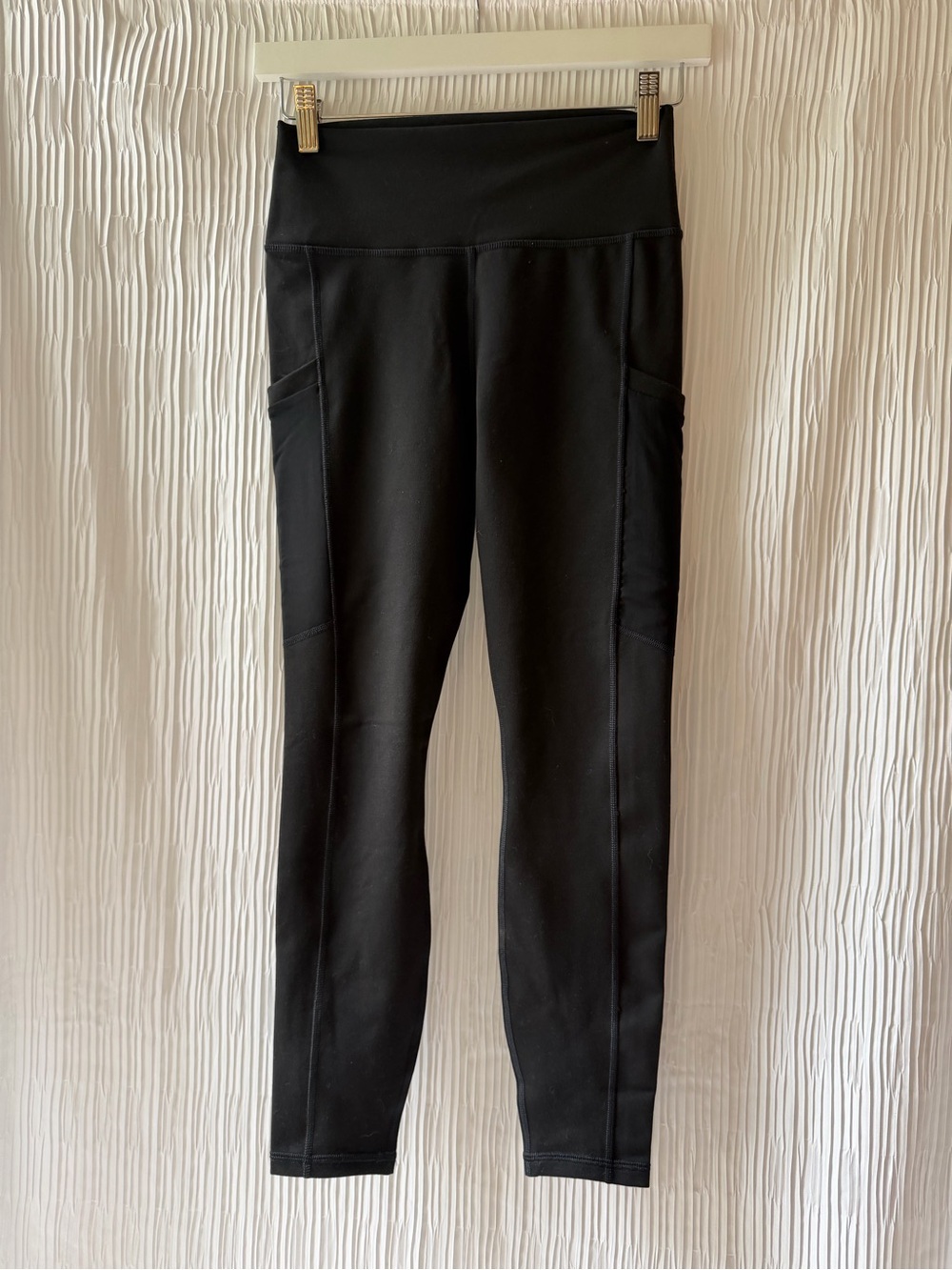 Fabletics PowerHold Black Leggings | Size S